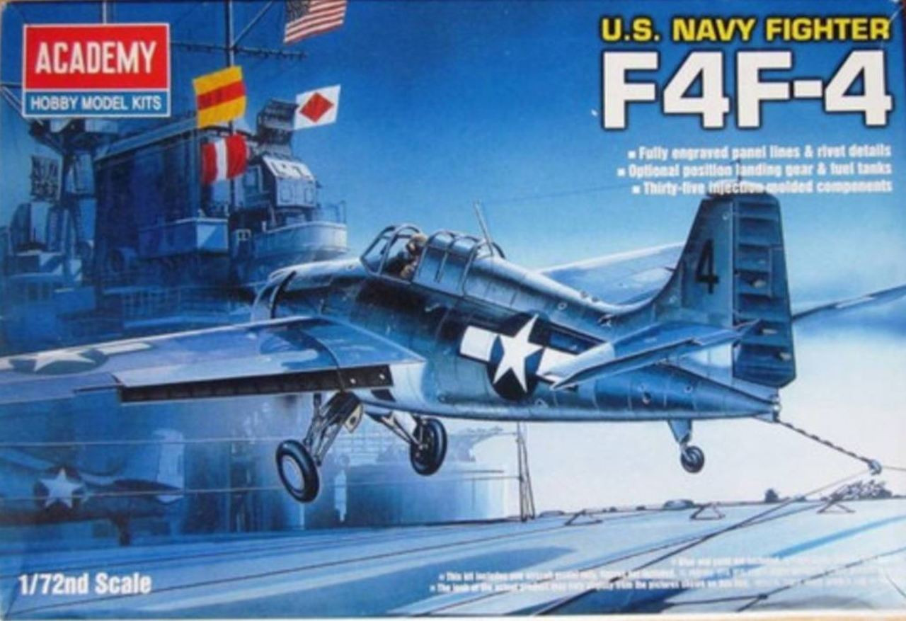 Academy 1/72 F4F-4 Wildcat Model Kit