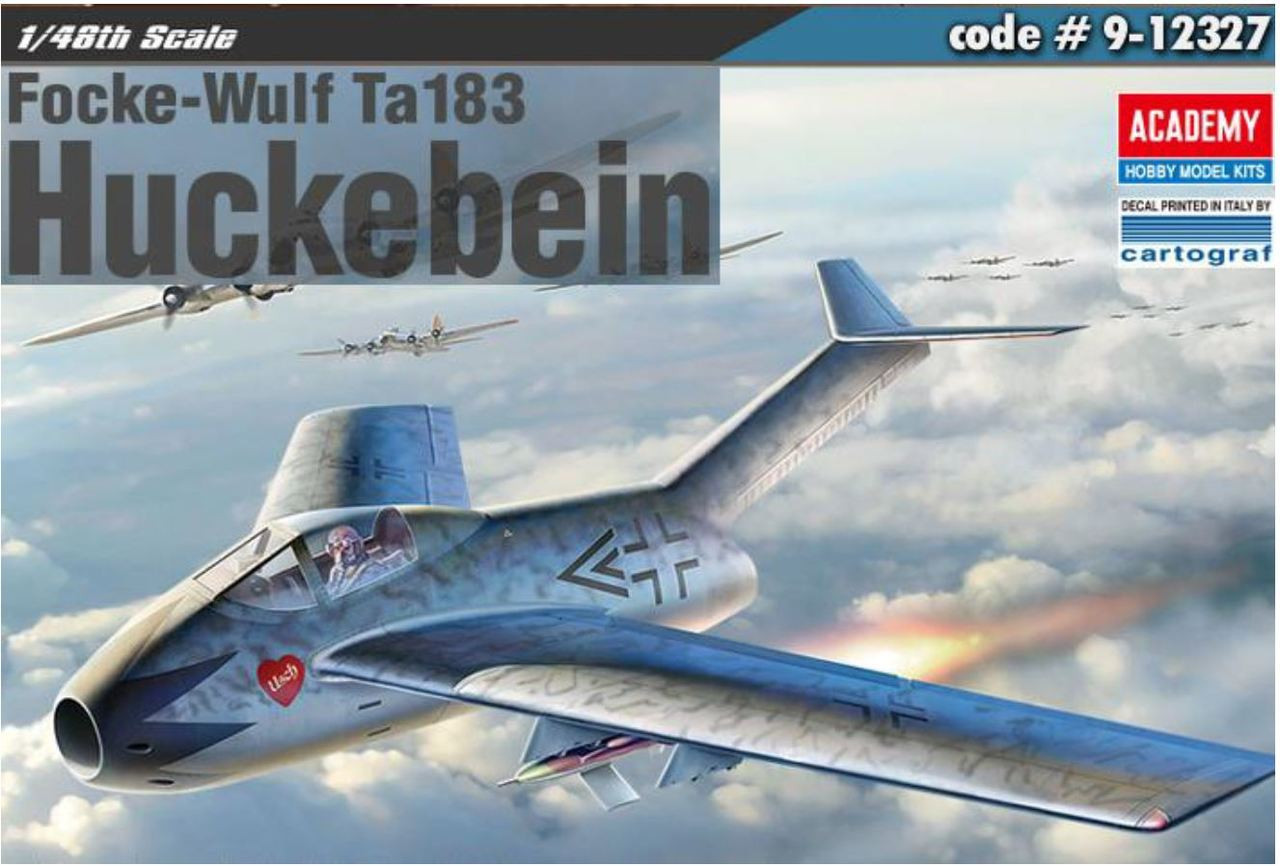 Academy 1 48 Focke Wulf Ta 1 Model Kit