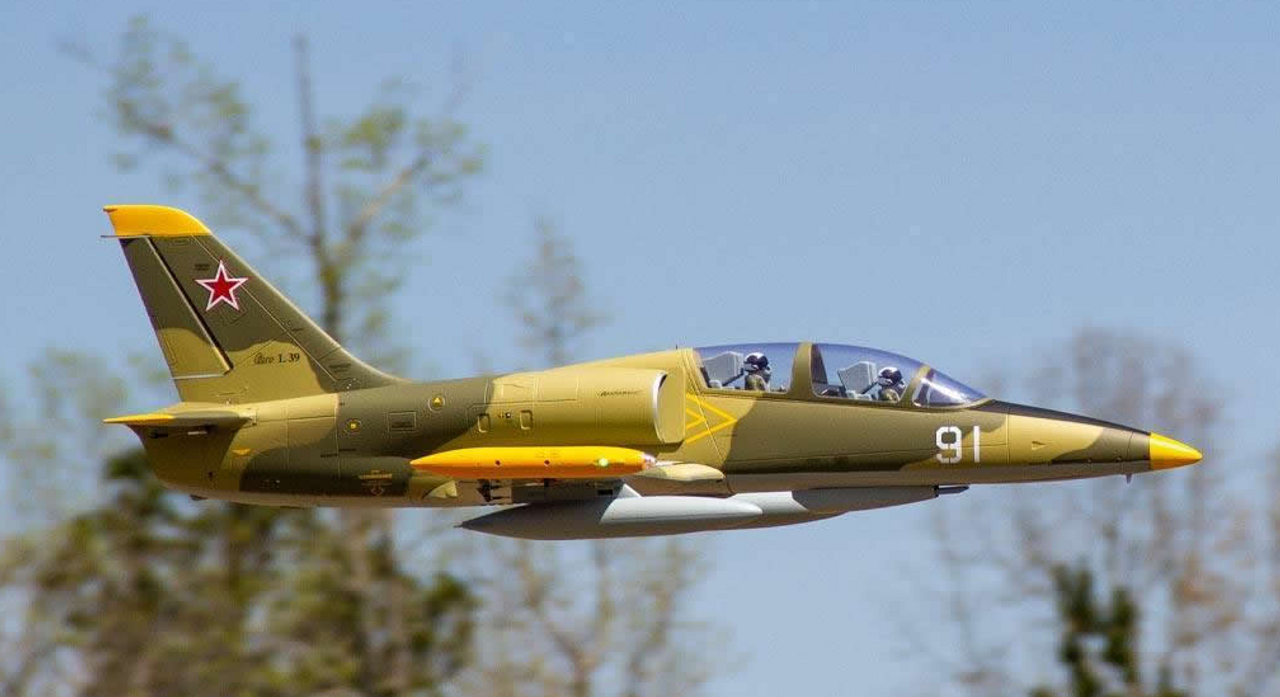 Freewing FJ21525P L39 Albatros Camo 80mm EDF Jet