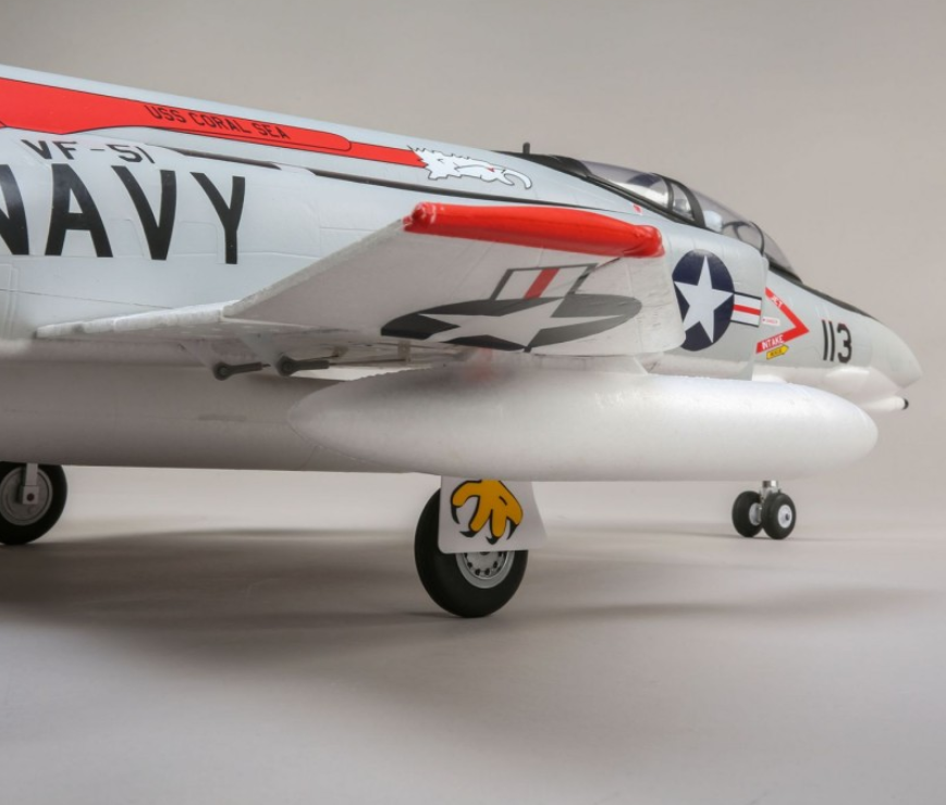 E-Flite F-4 Phantom II 80mm EDF – RC Jet Modellbausatz, Kunststoff, Von Horizon Hobby