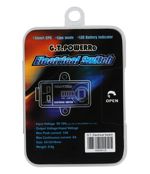 GT-Power Electronic Switch w/LED 14Amp Peak