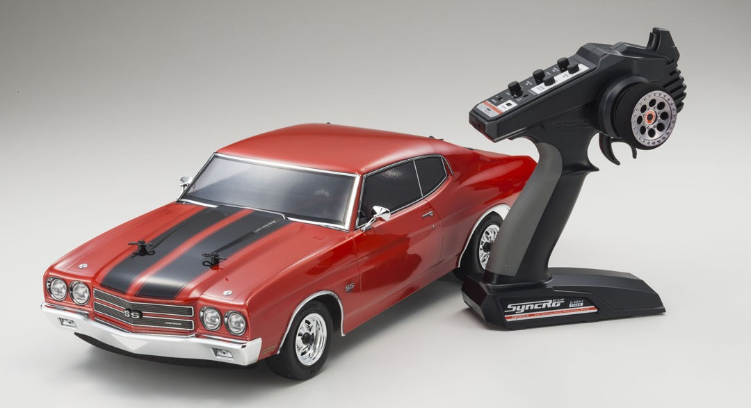 Kyosho 1970 Chevy® Chevelle® SS™454 LS6 Cranberry Red 1/10 Brushless