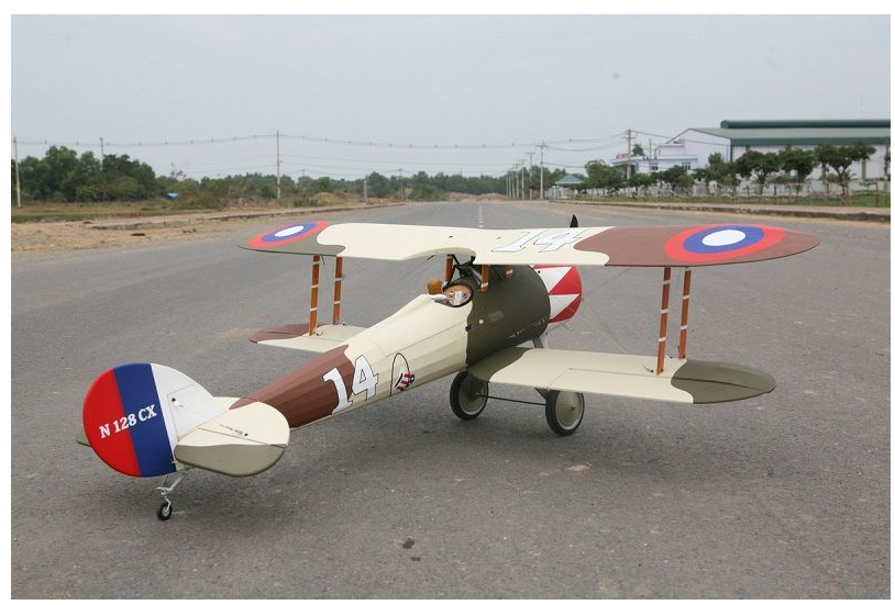 Seagull Models SEA303 Nieuport 28 RC Plane, 20cc ARF