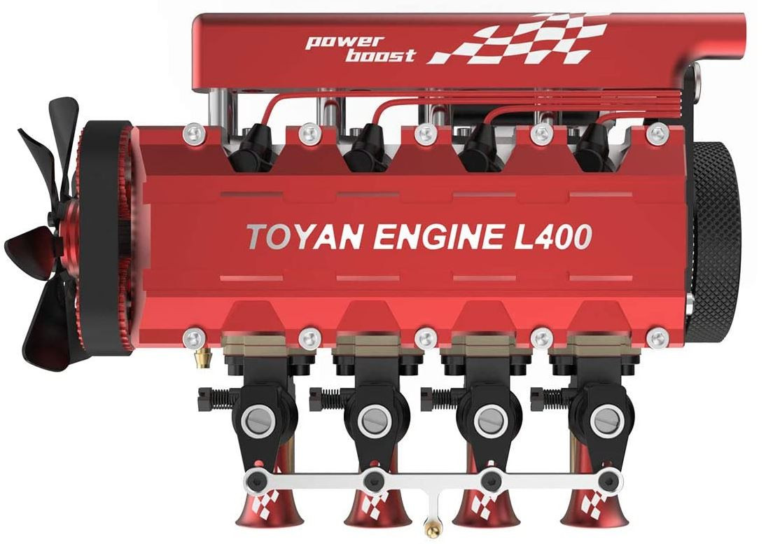 Toyan FSL400 14cc Inline 4 Cylinder Fourstroke Watercooled Model