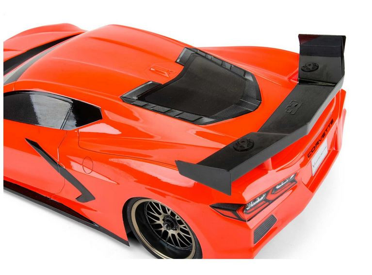 Protoform PRM157425 1/10 Chevrolet Corvette C8 Clear Body for 190mm TC