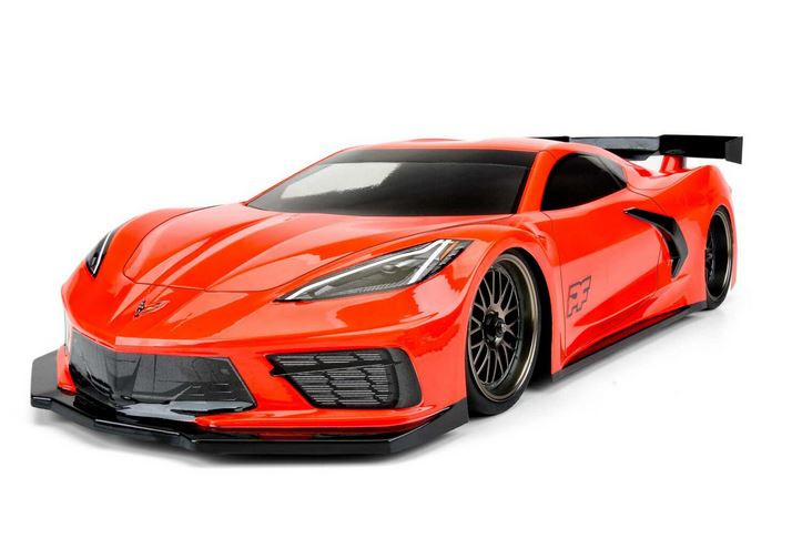 Protoform PRM157425 1/10 Chevrolet Corvette C8 Clear Body for 190mm TC