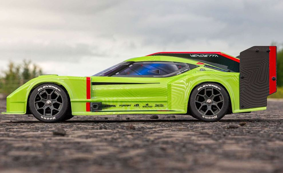 Arrma ARA4319V3BT1 1/8 VENDETTA 4WD 3S BLX Brushless All-Road Speed ...