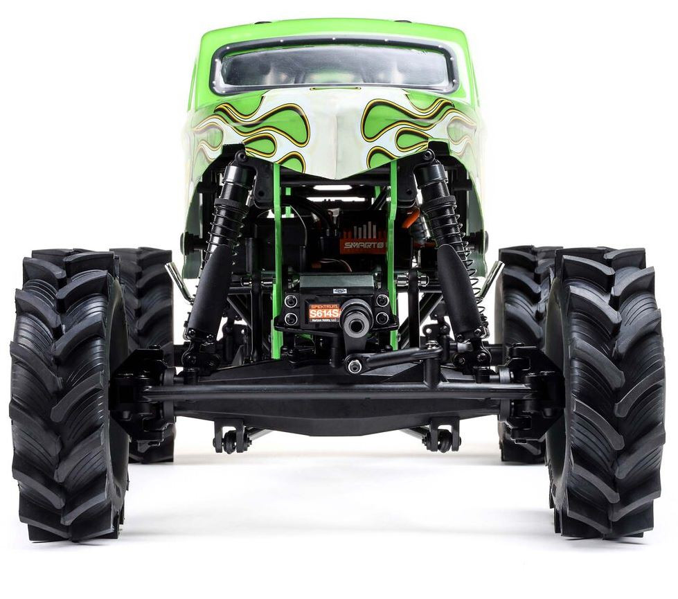 Losi LOS44005 Ruote Cromate Mega Truck &ndash; 2 Pezzi Per LMT Mega