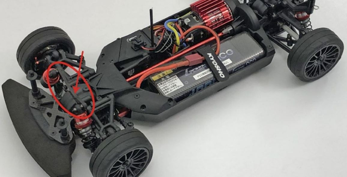 KYOSHO IF704 INFERNO FRONT SHOCK STAY MP11