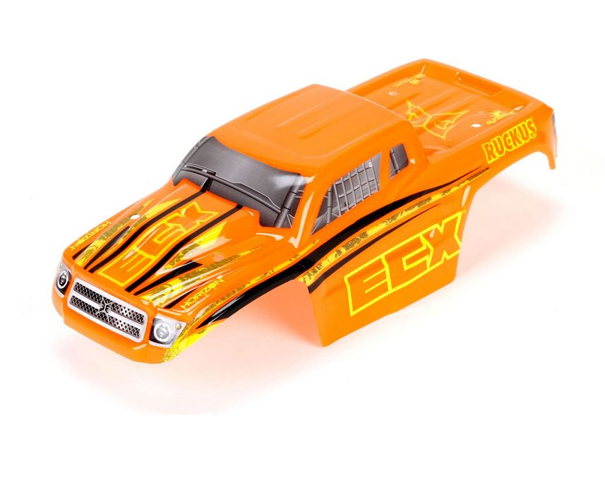 ECX 210004 1/18 Ruckus Painted Body Set Orange