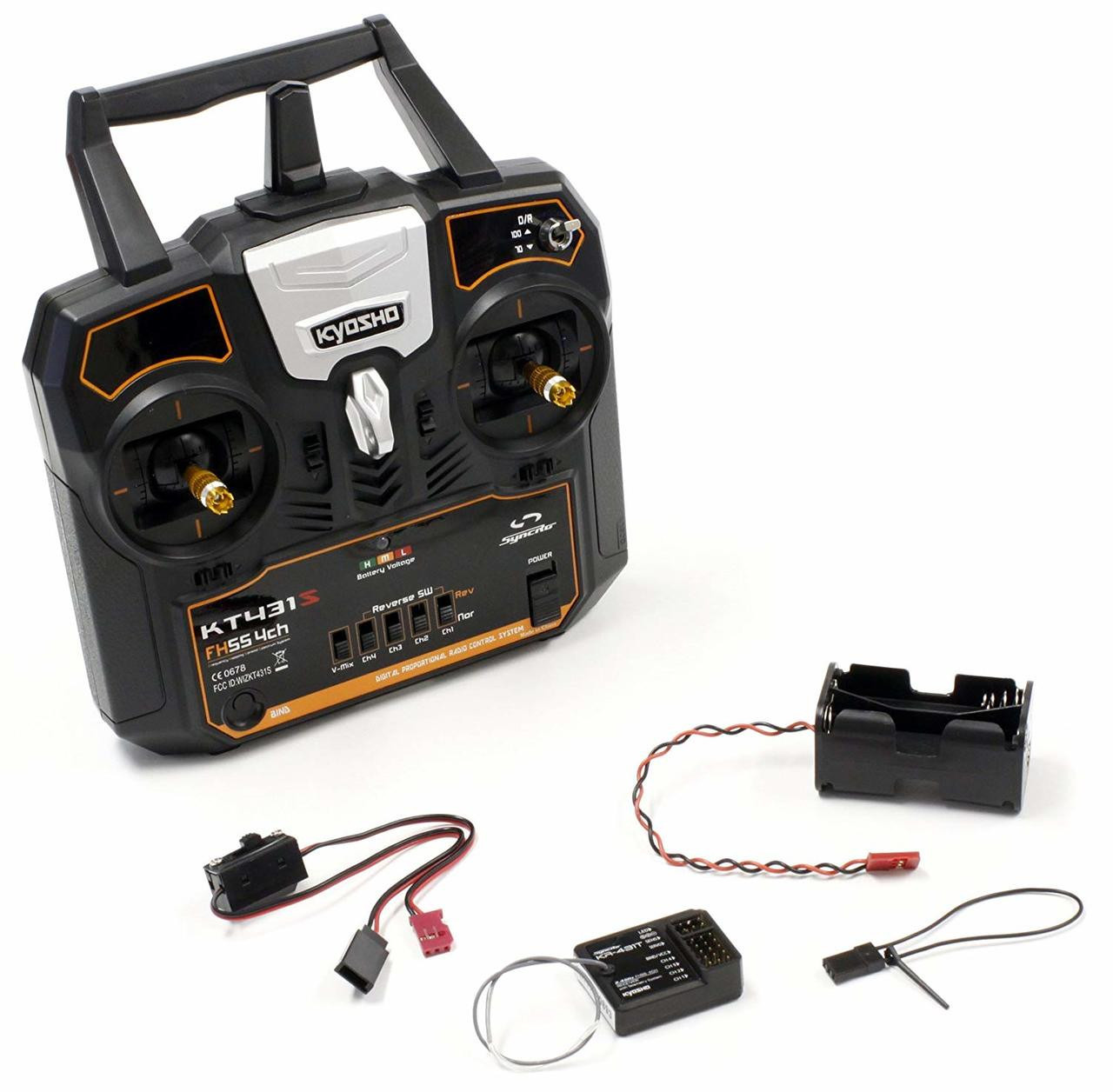 Kyosho Interruttore Per Radio Box Set JR Plug RPS – Ricambio Originale Per Modellismo RC