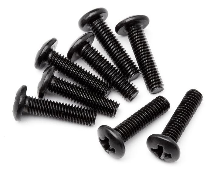 Maverick 25035 Button Head Screw Set M3x12mm 8Pcs