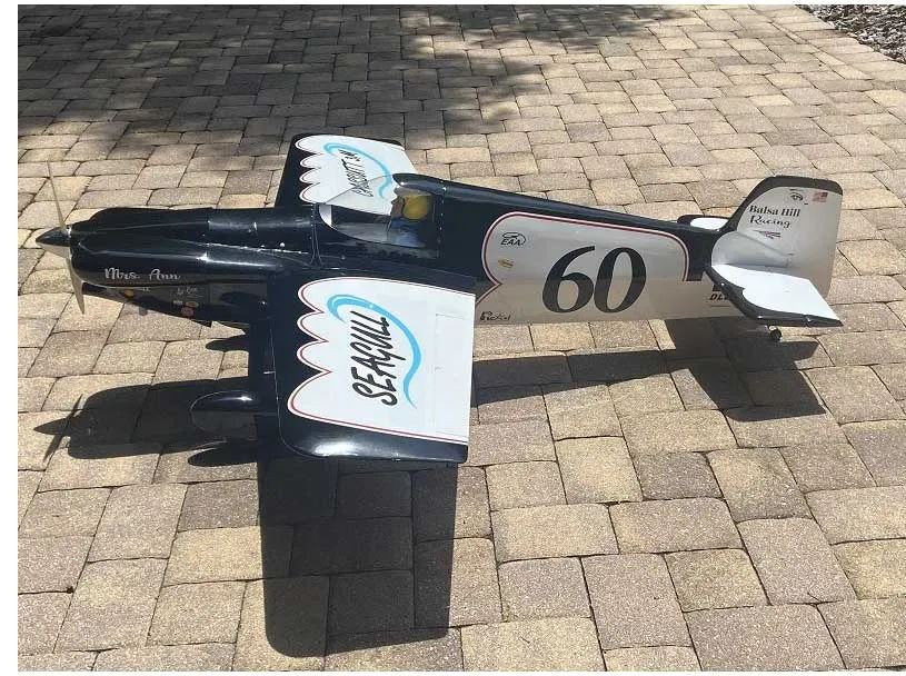 Seagull Models SEA164B Cassutt 3M F1 Air Racer 50-60cc ARF Black