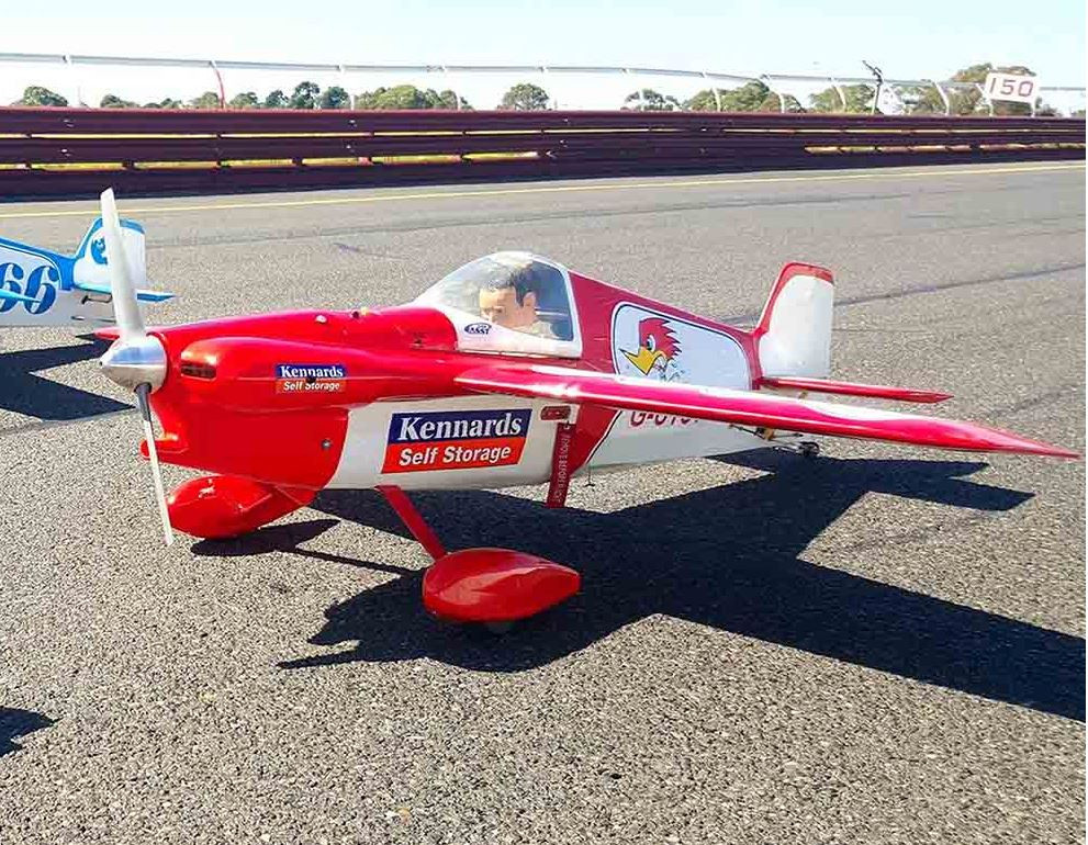 Seagull Models SEA164 Cassutt 3M F1 Air Racer 50-60cc ARF Red