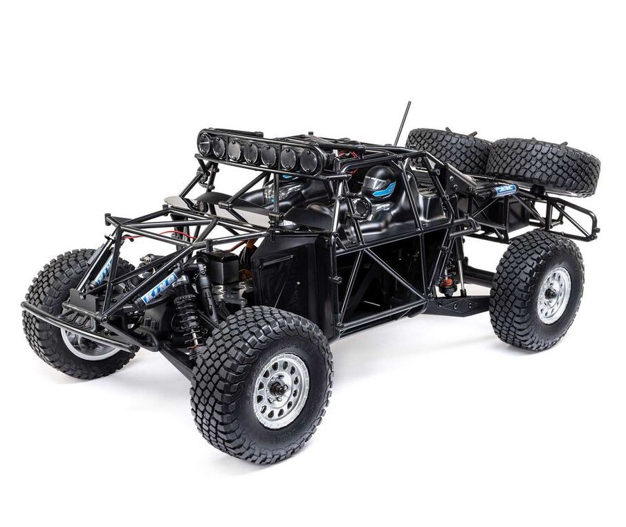 GPM Aluminium Reserverad-Befestigung Für Losi 1/10 Baja Rey 4WD Desert Truck (LOS03008) – 1 Stück, Rot
