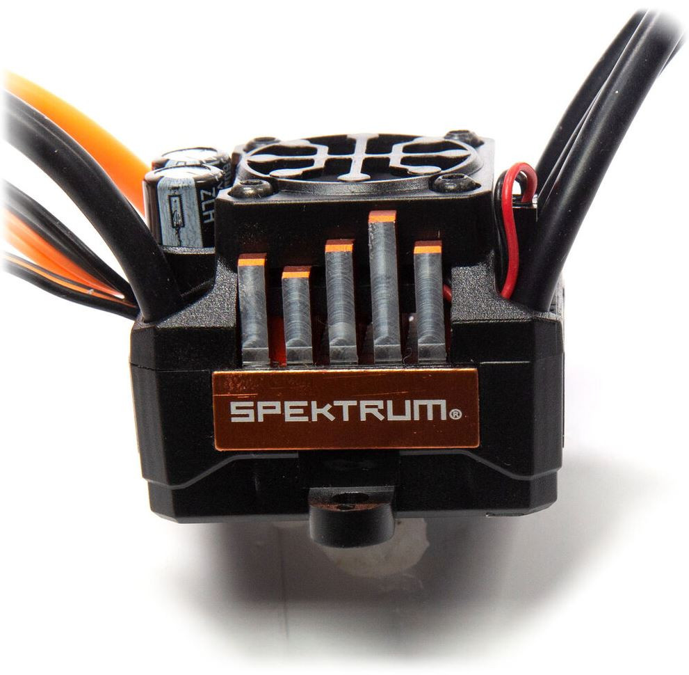 Contrôleur ESC Brushless Spektrum Smart Firma 85A - Pour Moto RC Promoto-MX, Réf. SPMXMXE85 - 2