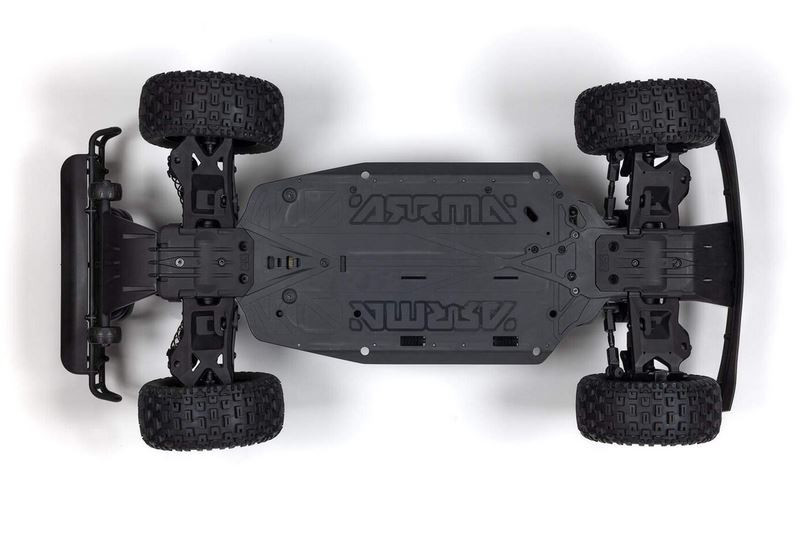 JOSYOG Armadura De Chasis RC Para ARRMA 1/8 Mojave 4S – Protector De Acero Inoxidable Con Tornillos De Montaje