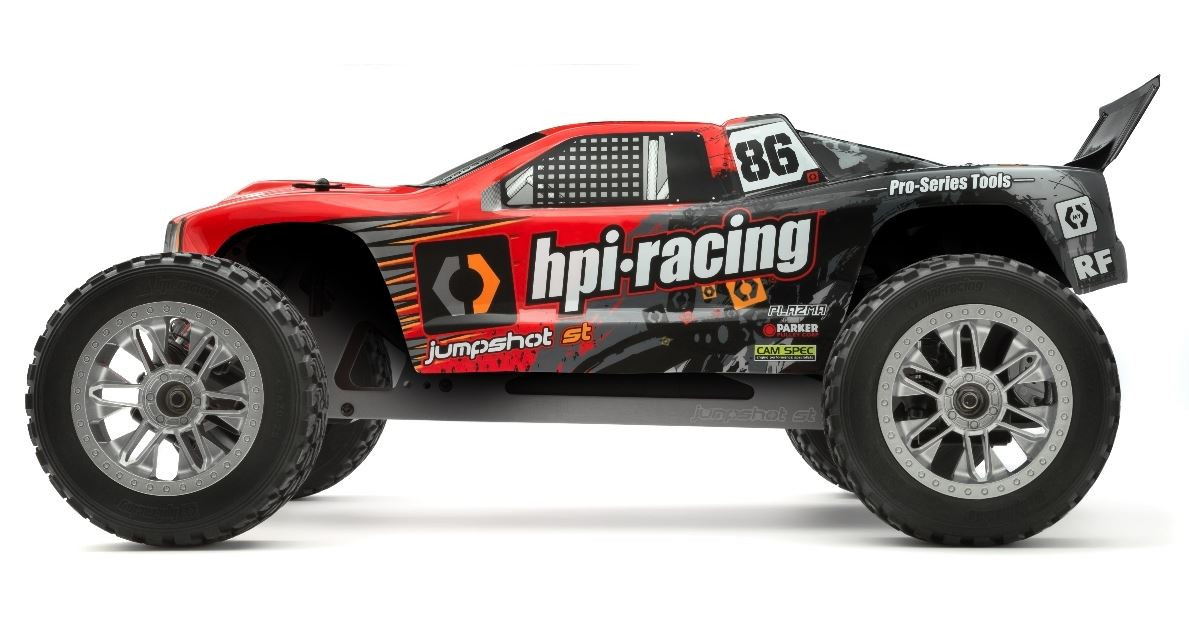 HPI Racing 160262 1/10 Jumpshot V2 2WD RC Stadium Truck Red