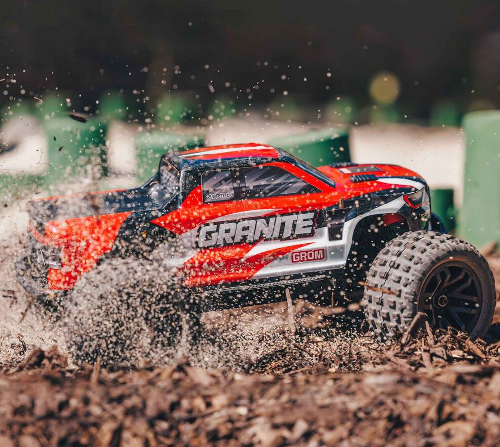 Arrma ARA2102T2 1/18 GRANITE GROM MEGA 380 Brushed 4X4 Monster
