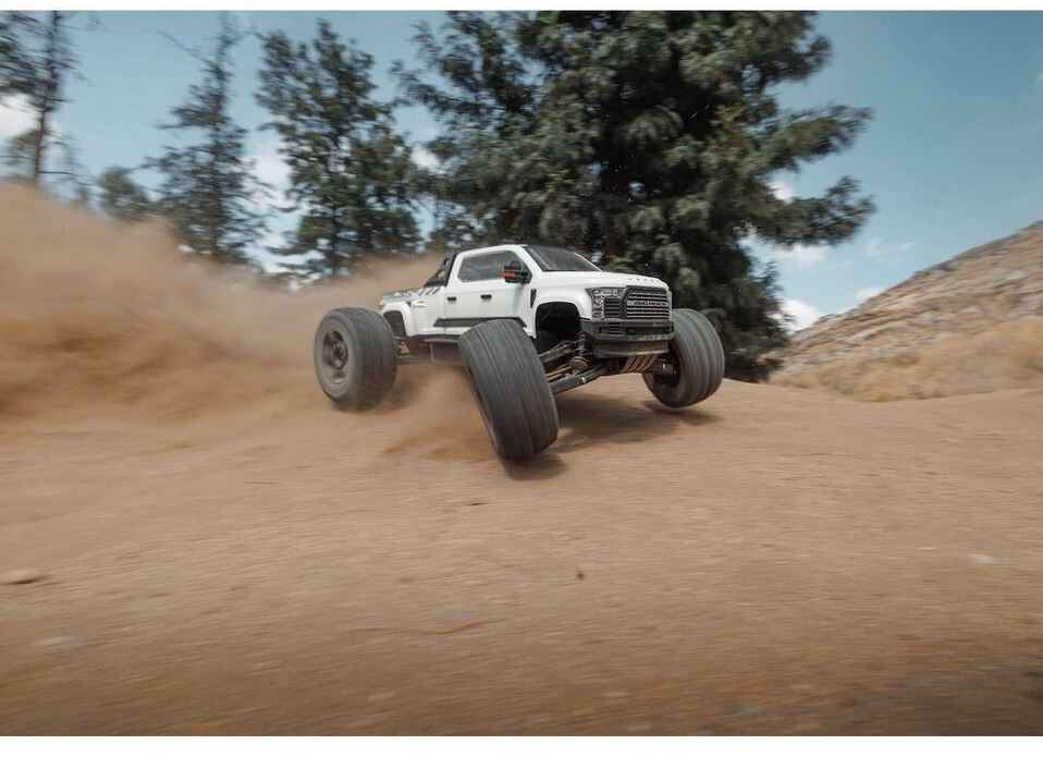 Arrma ARA7612T3 1/7 BIG ROCK 6S 4X4 BLX Monster Truck RTR White