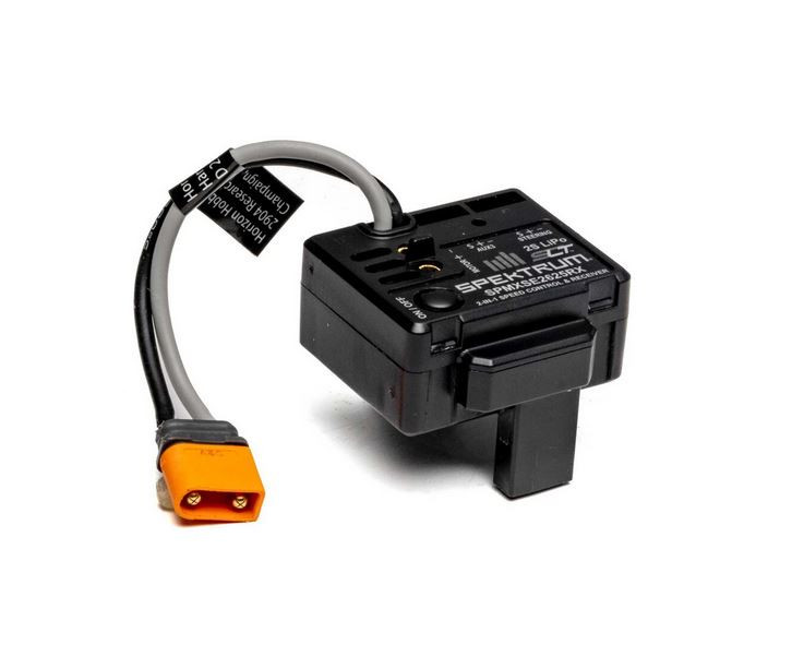 Spektrum SMART SLT 25A ESC/Receiver Combo – Für 1/16 & 1/18 RC-Modelle, IC2 Anschluss – Geregelt & Zuverlässig