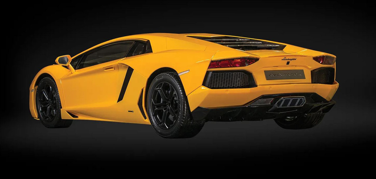 Maquette Pocher 1/8 - Lamborghini Aventador LP700-4 Jaune - Édition Limitée HK119 - NEUF