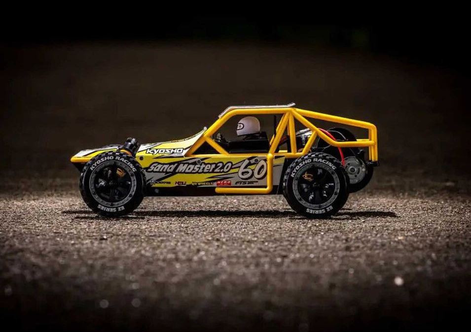 Kyosho Sandmaster Ersatzteil 1:10 Buggy Querlenker Radträger HA links EZ007 KSM