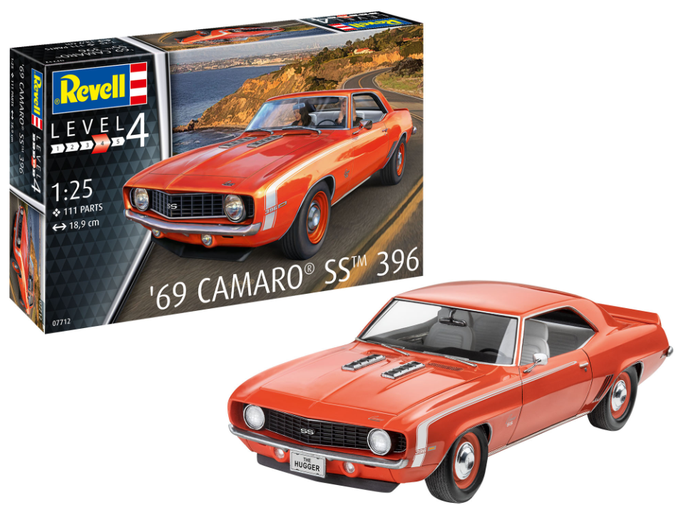 Revell 07712 1/24 Camaro SS 396 1969