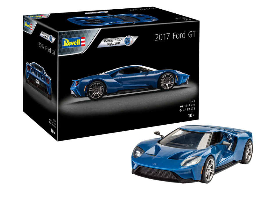 Revell 07824 1/24 Easy Click 2017 Ford GT