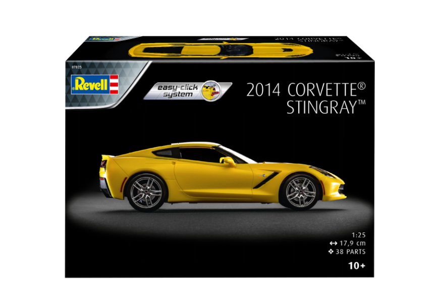 Revell 07825 1/24 Easy Click 2014 Corvette