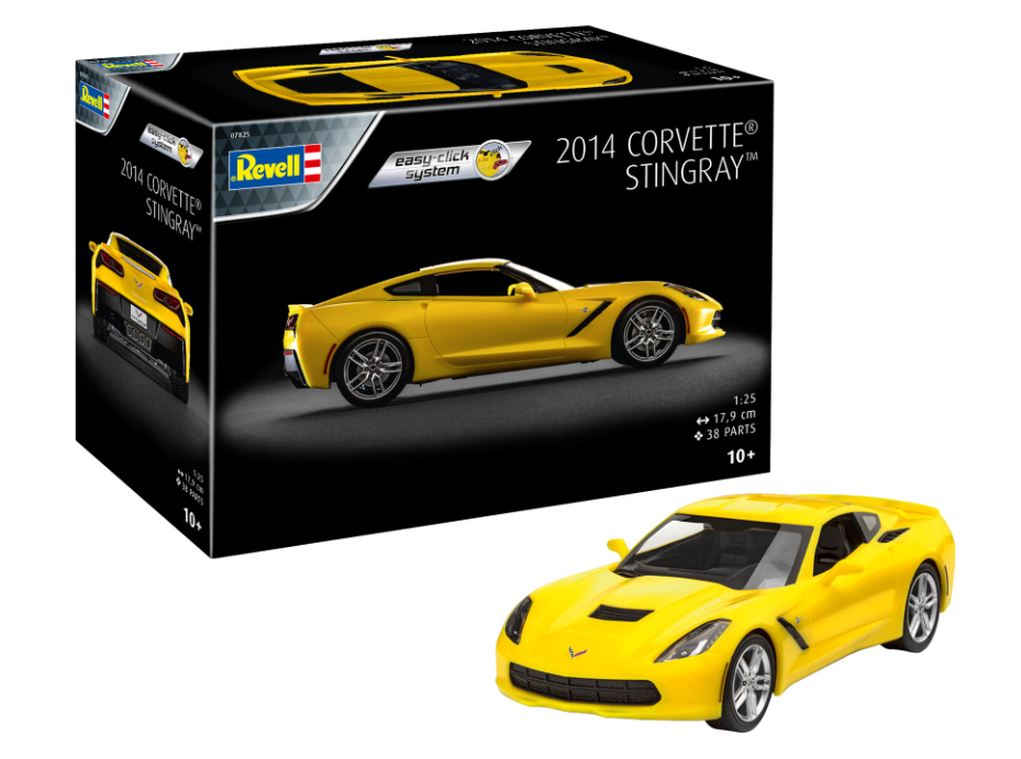 Revell 07825 1/24 Easy Click 2014 Corvette