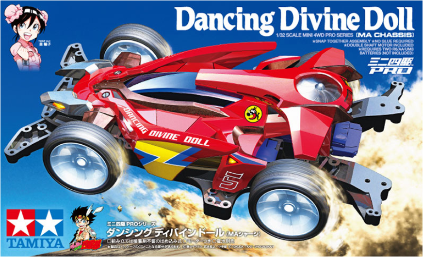 Tamiya 18651 Mini 4WD Dancing Divine Doll MA