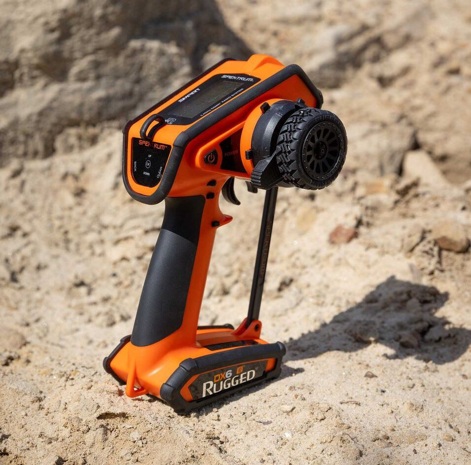 Spektrum SPMR6215O DX6 Rugged 6-Channel DSMR Transmitter Orange