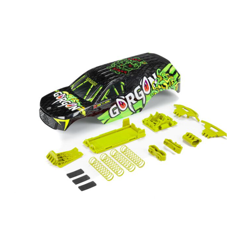 Carrosserie Transparente ARRMA Gorgon – ARA402352 – Avec Décalcos Et Masques