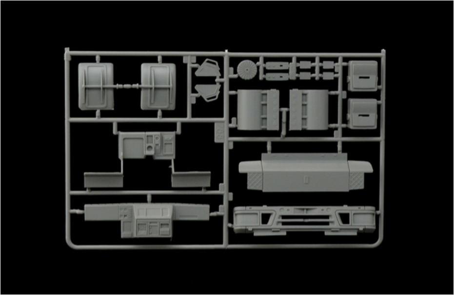 modelisme maquette italeri daf 95 master truck 1 24 I788