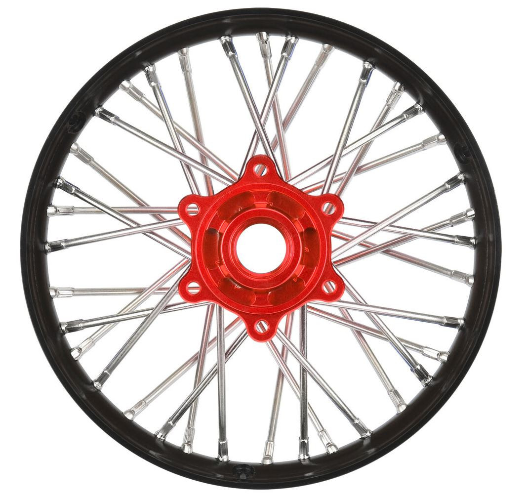Pro-Line Racing PRO283700T2 1/4 Pro-Spec Aluminum V2 Bead Rear Wheel ...