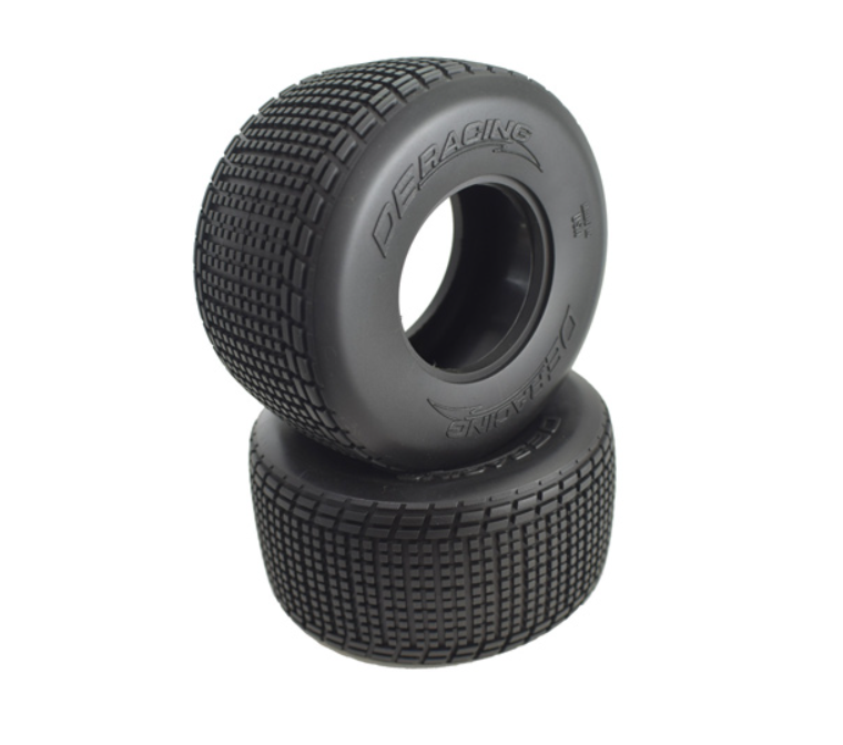 DE Racing DER-OSR1-D4 Outlaw Sprint Rear Tires / D40 Compound / With ...