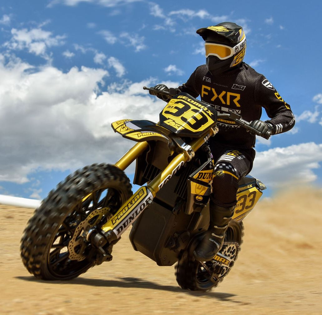 Pro-Line Racing PRO1023010 1/4 Dunlop Geomax MX33 V2 Bead CR4 Rear Tyre ...