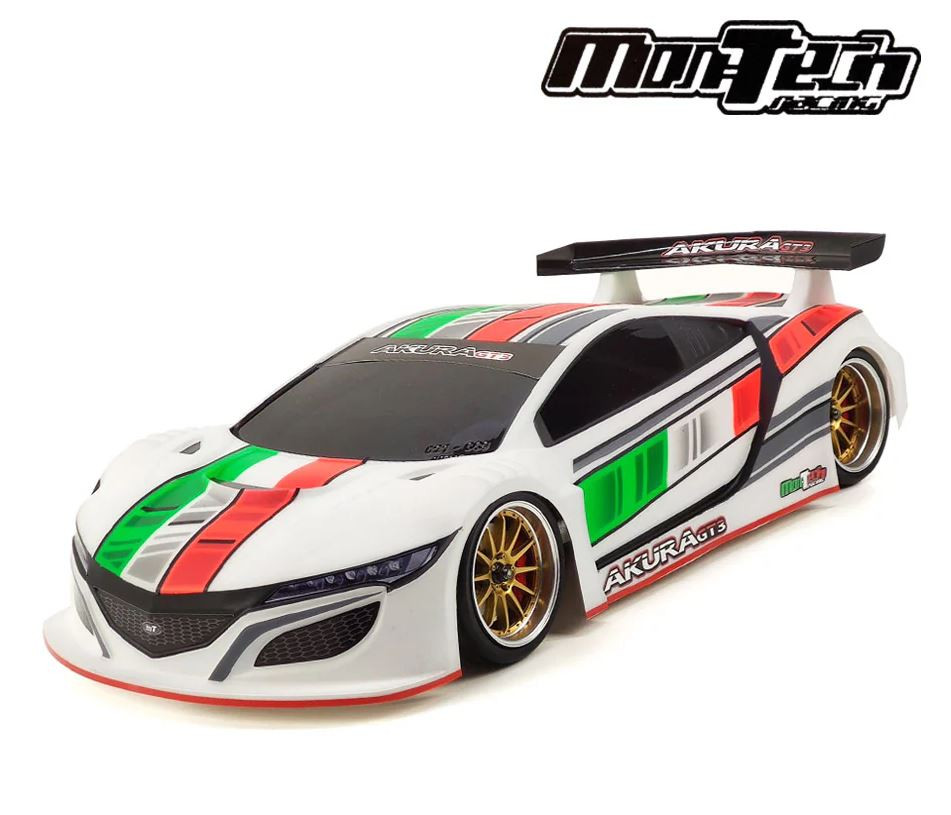 MonTech 021003 1/10 Akura GT3 190mm Touring Car Body Shell Clear