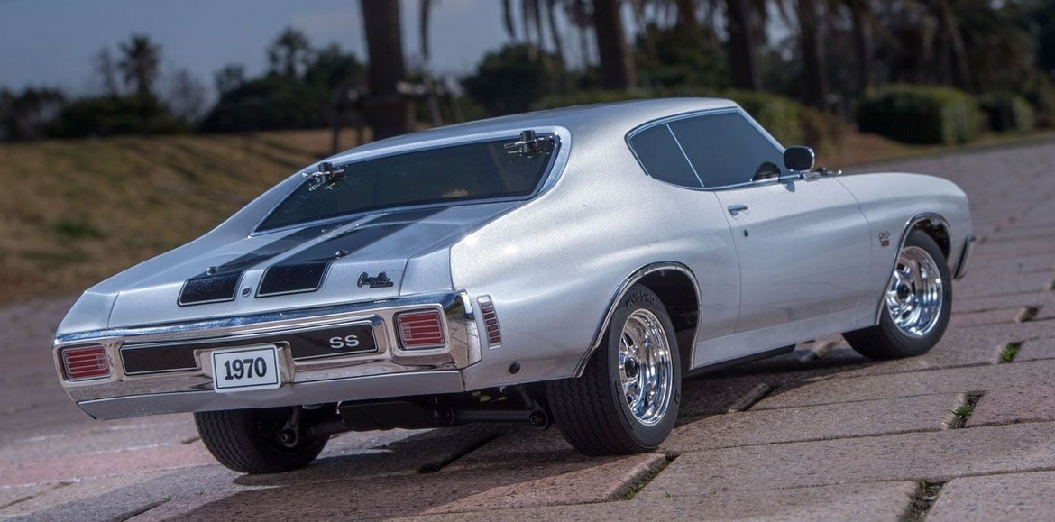 Carrosserie Peinte Et Décorée Kyosho 1/10 Pour Chevy Chevelle 1970 - Modèle FAB714DB