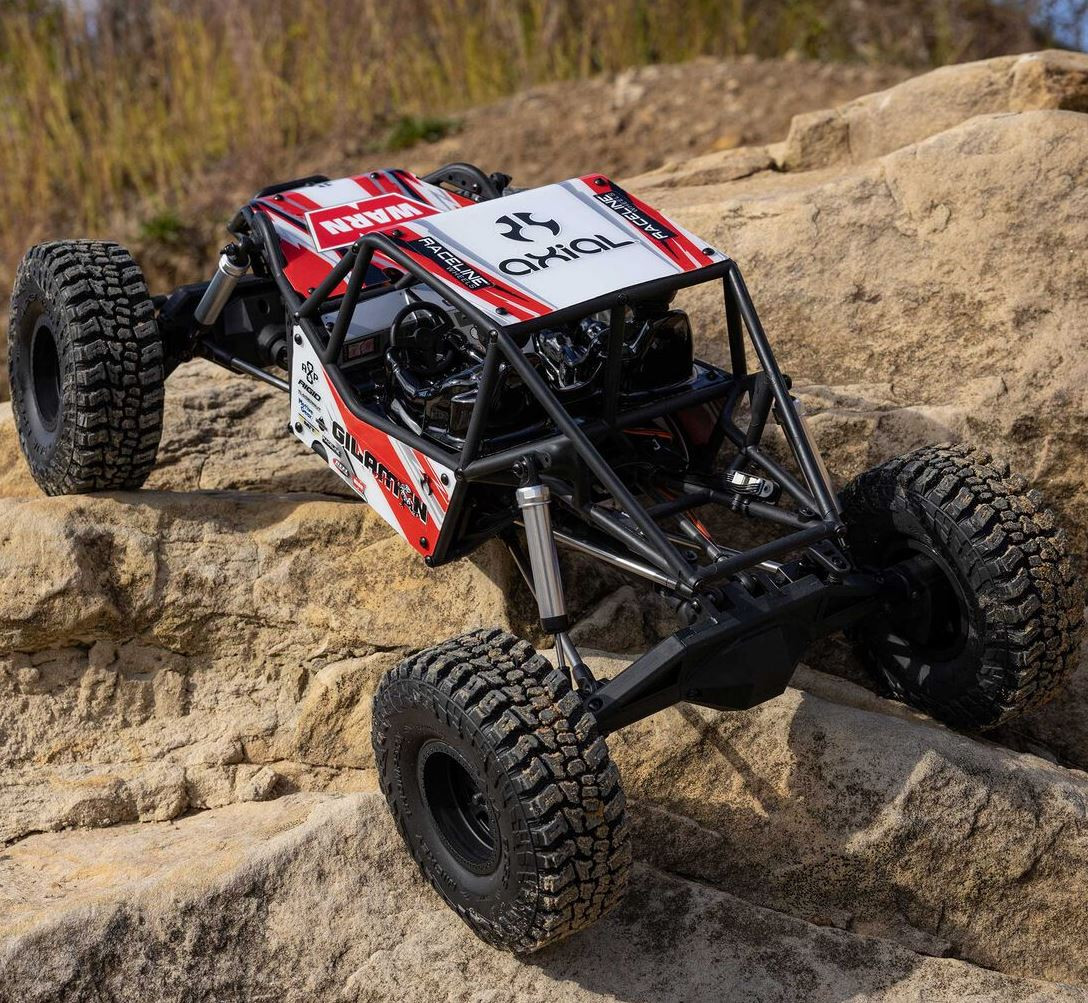 Axial AXI-1207T2 1/8 AXP8 Gilamon 2.2 4X4 RTR Brushed Trail Buggy RTR Red