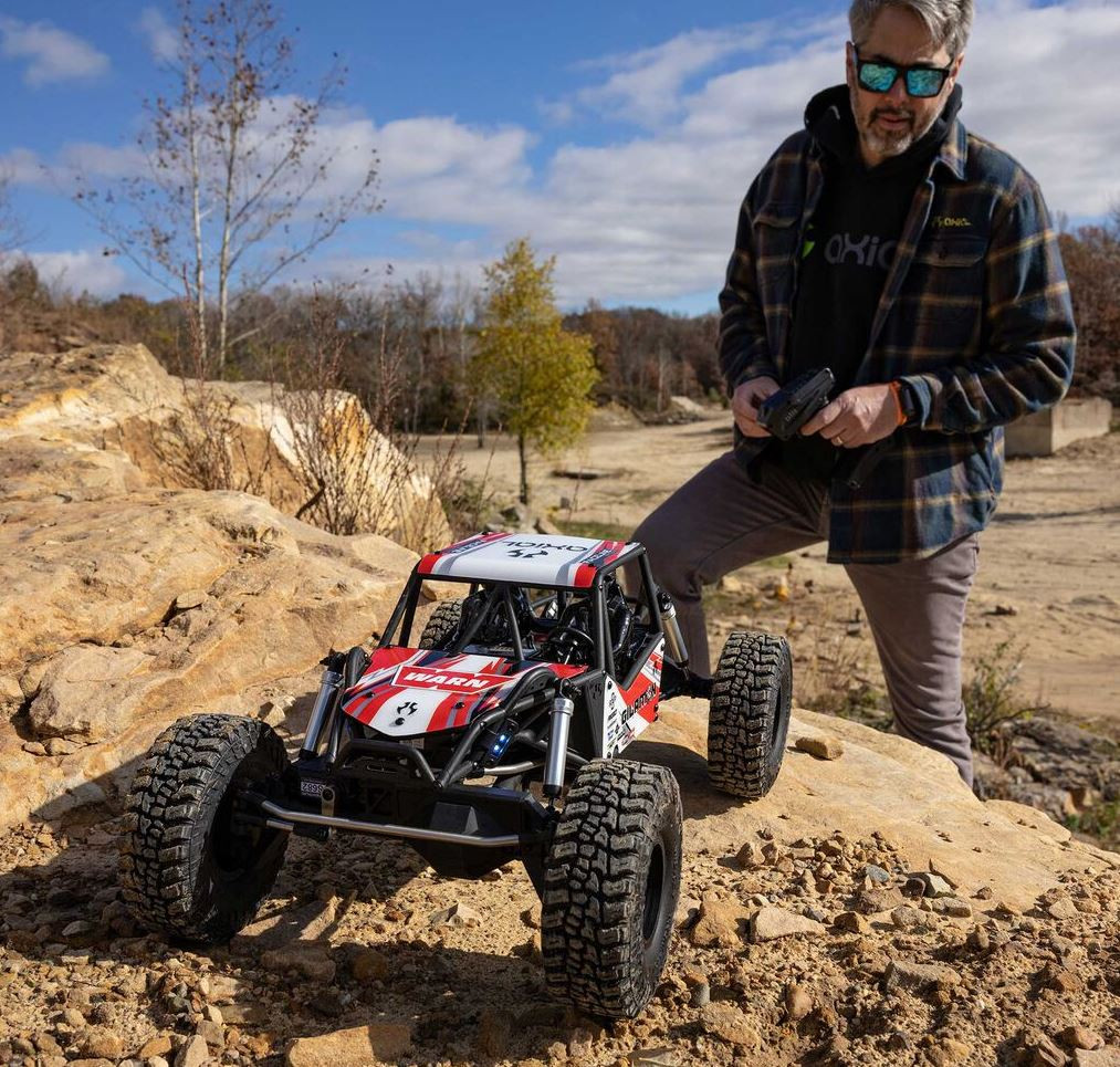 Axial AXP8 Gilamon 2.2 1/8 Elettrico RTR 4X4 Trail Buggy Rosso [AXI-1207T2]