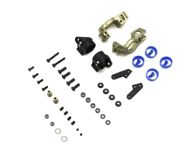 Gpm Racing Aluminum Rear Knuckle Arm (2pieces) Traxxas Rustler Silver