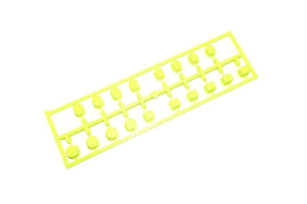 Set Boccole Sospensione Kyosho Inferno MP10 Colore Giallo Fluo - IF616KY Nuovi