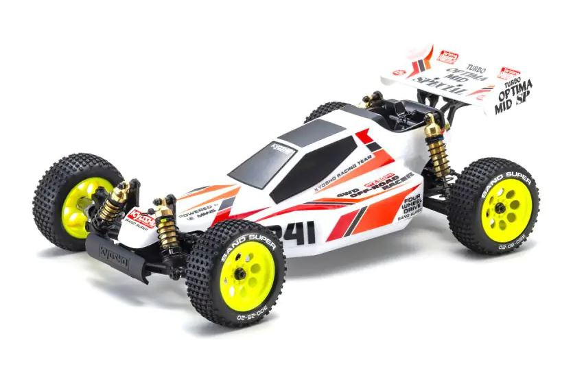 Kyosho 30623B 1/10 Turbo Optima Mid Special 4WD Racing Buggy