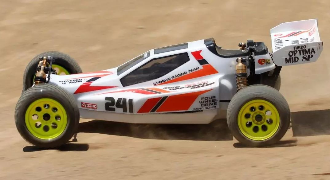 Kyosho 30623B 1/10 Turbo Optima Mid Special 4WD Racing Buggy
