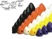 Du-Bro 263 Spinner 1-1/2 Yellow