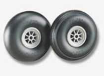 Du-Bro 325T 3 1/4Dia/Treaded Surfce Wheel