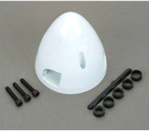 Du-Bro 541 2" 3-Blade Spinner White