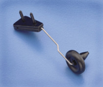 Du-Bro 854 Micro Tail Wheel Bracket (1)